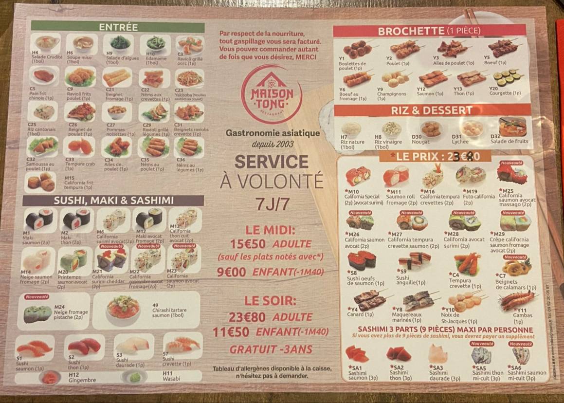 Menu de Okinawa