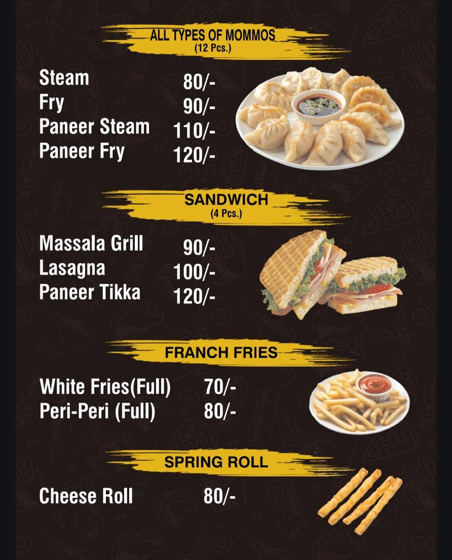 Omkara Pizza place menu