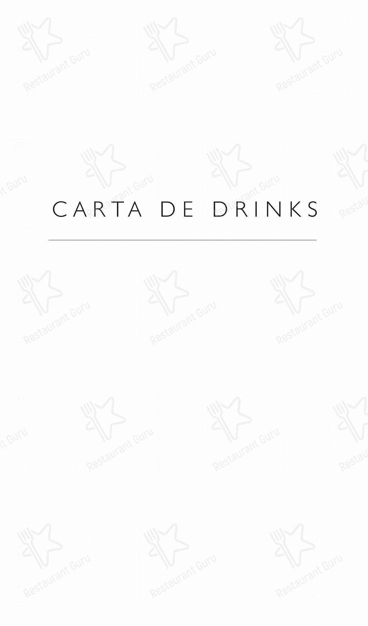 Lunch Menu para Oro restaurante