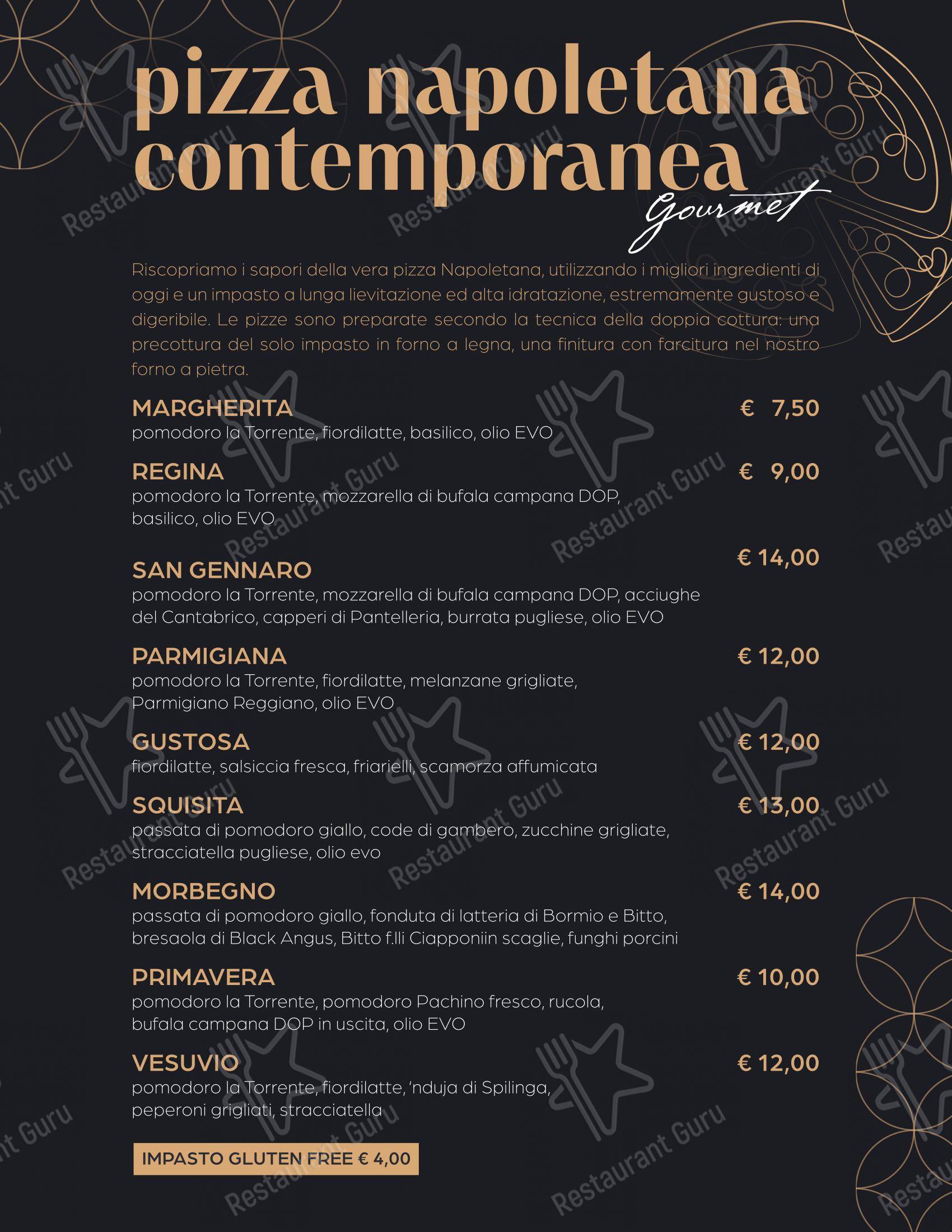 Ottocento osteria con cucina in Morbegno - Menu bar
