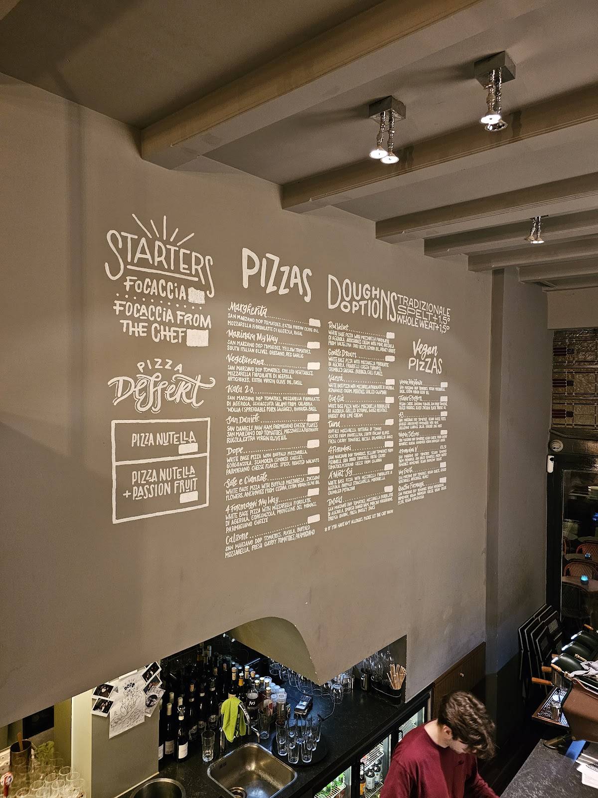 Menu de PIZZERIA DOPE
