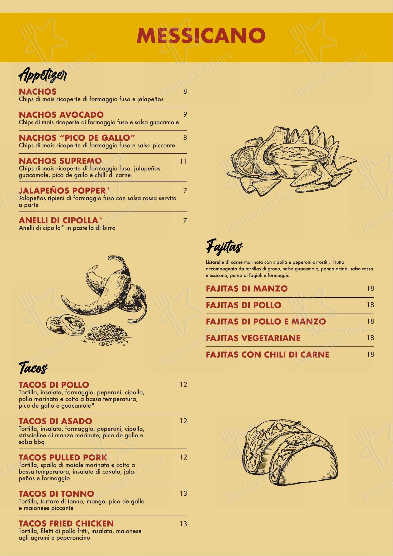 PLEASE - Pizza & Restaurant in Lesmo - Menu bar