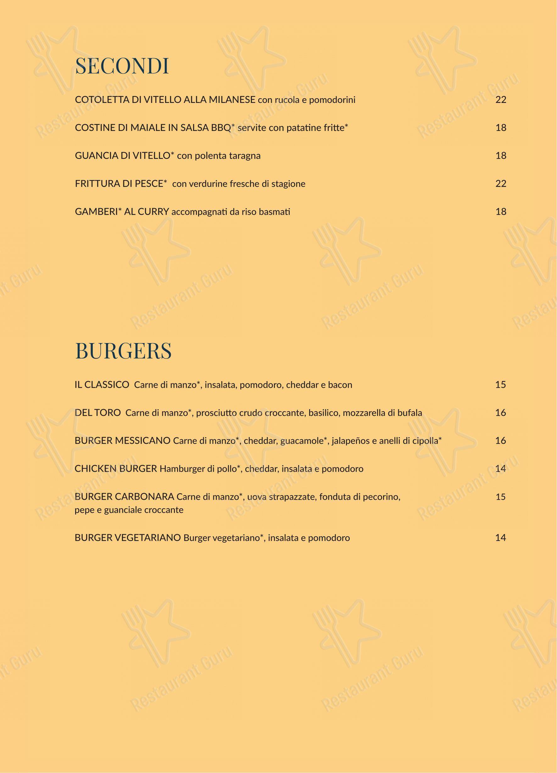 PLEASE - Pizza & Restaurant in Lesmo - Menu