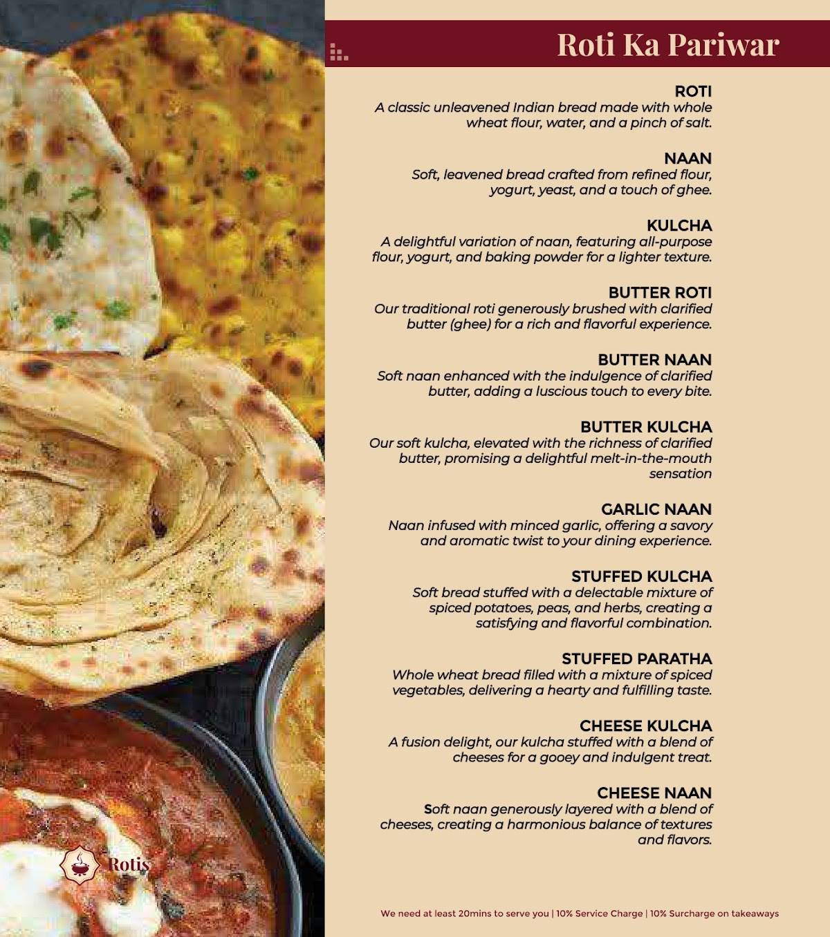 Paakashala @ Dickenson Road Veg Restaurants in Dickenson Road menu