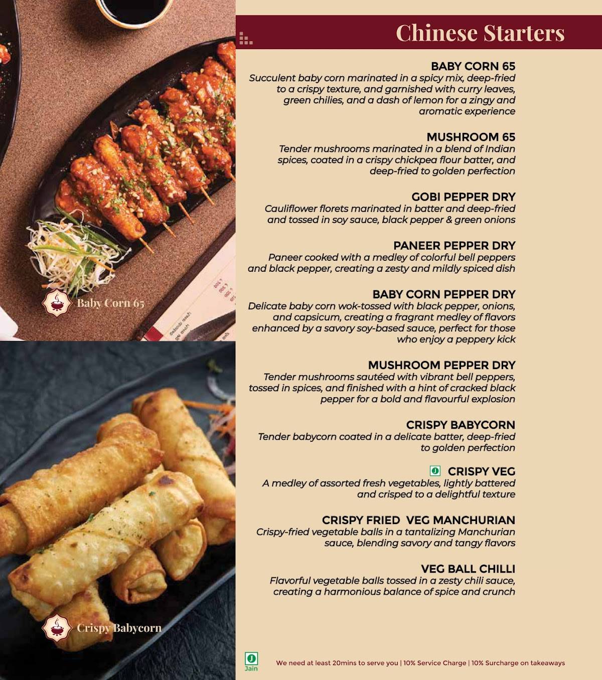 Paakashala @ Dickenson Road Veg Restaurants in Dickenson Road menu