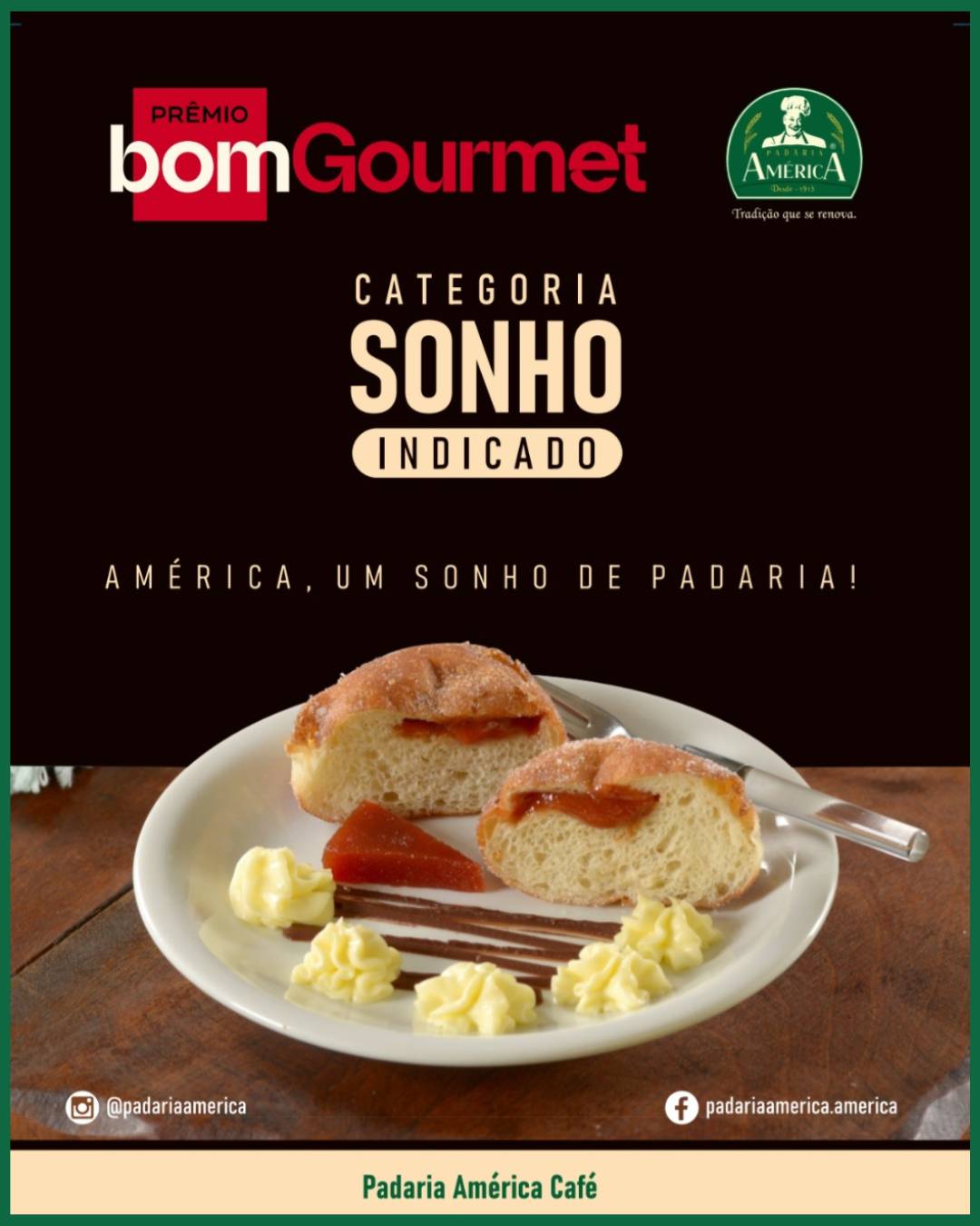 Padaria América Café cardápio