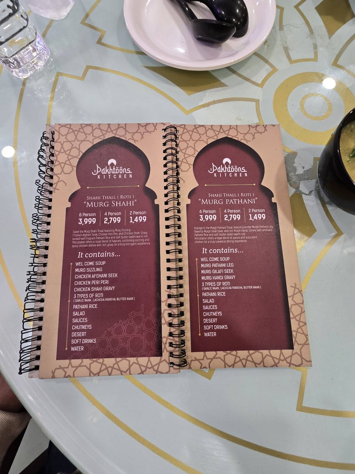 Pakhtoons Kitchen Private Limited menu