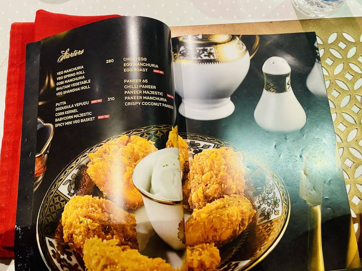 Pakka Local, Kondapur menu