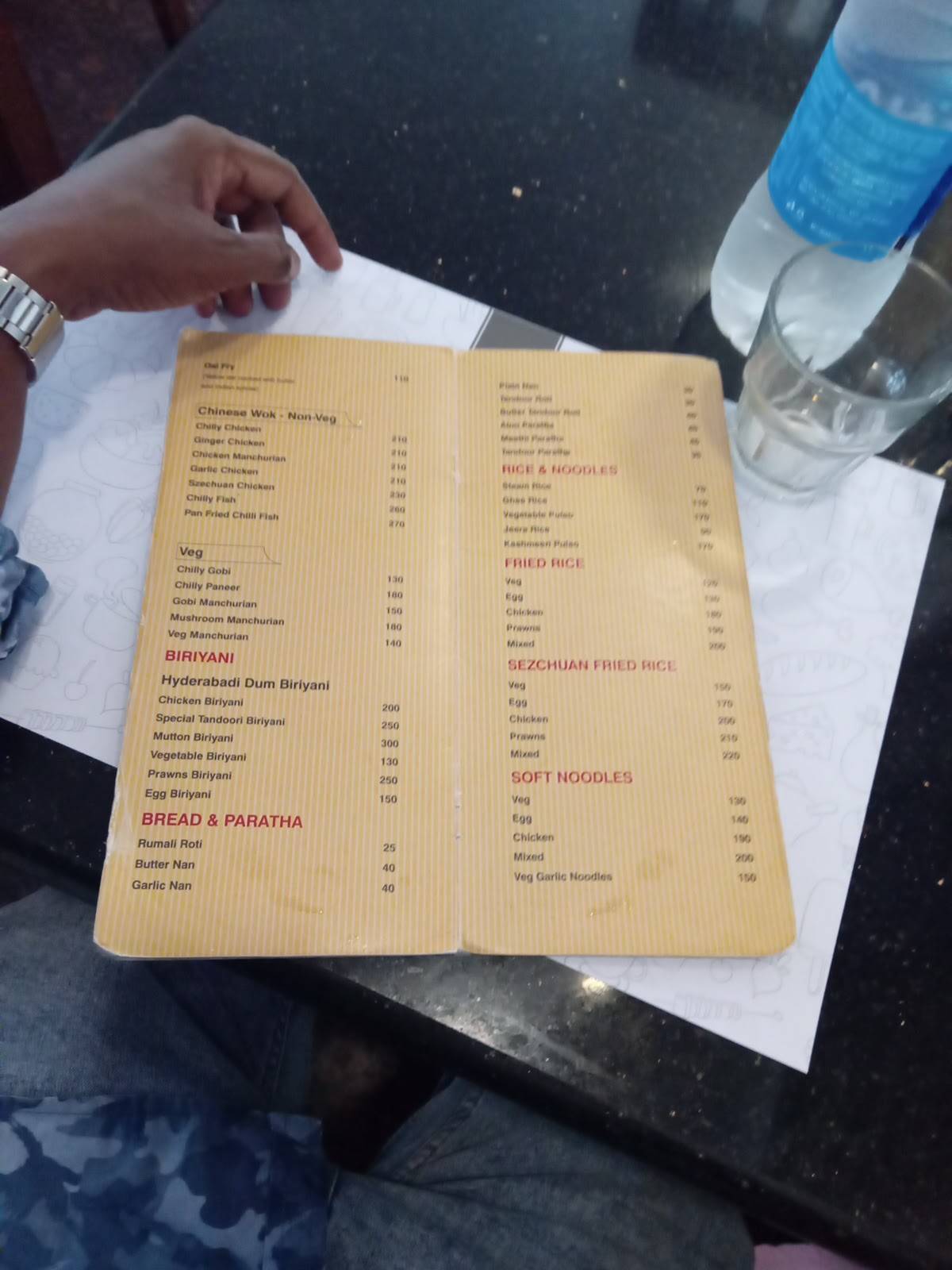Pala Bakers Food Court & Restaurant menu