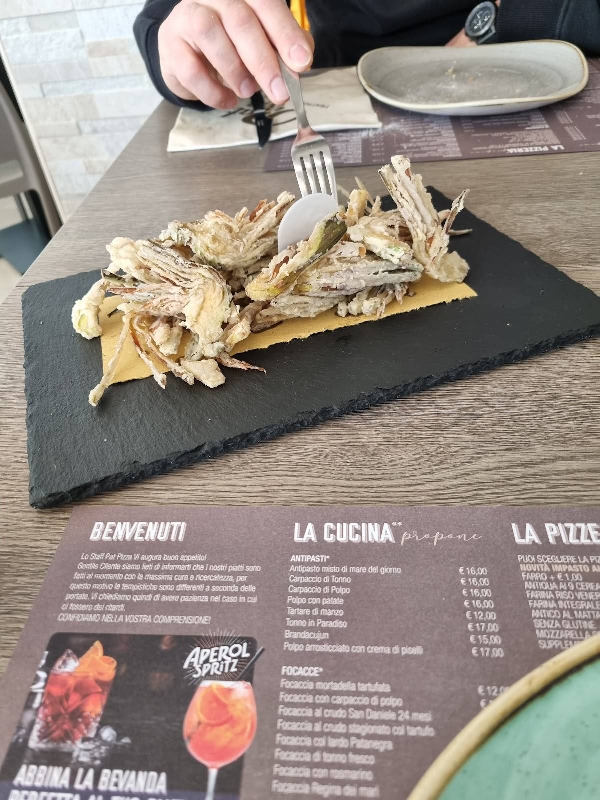 Menu di Pat Pizza