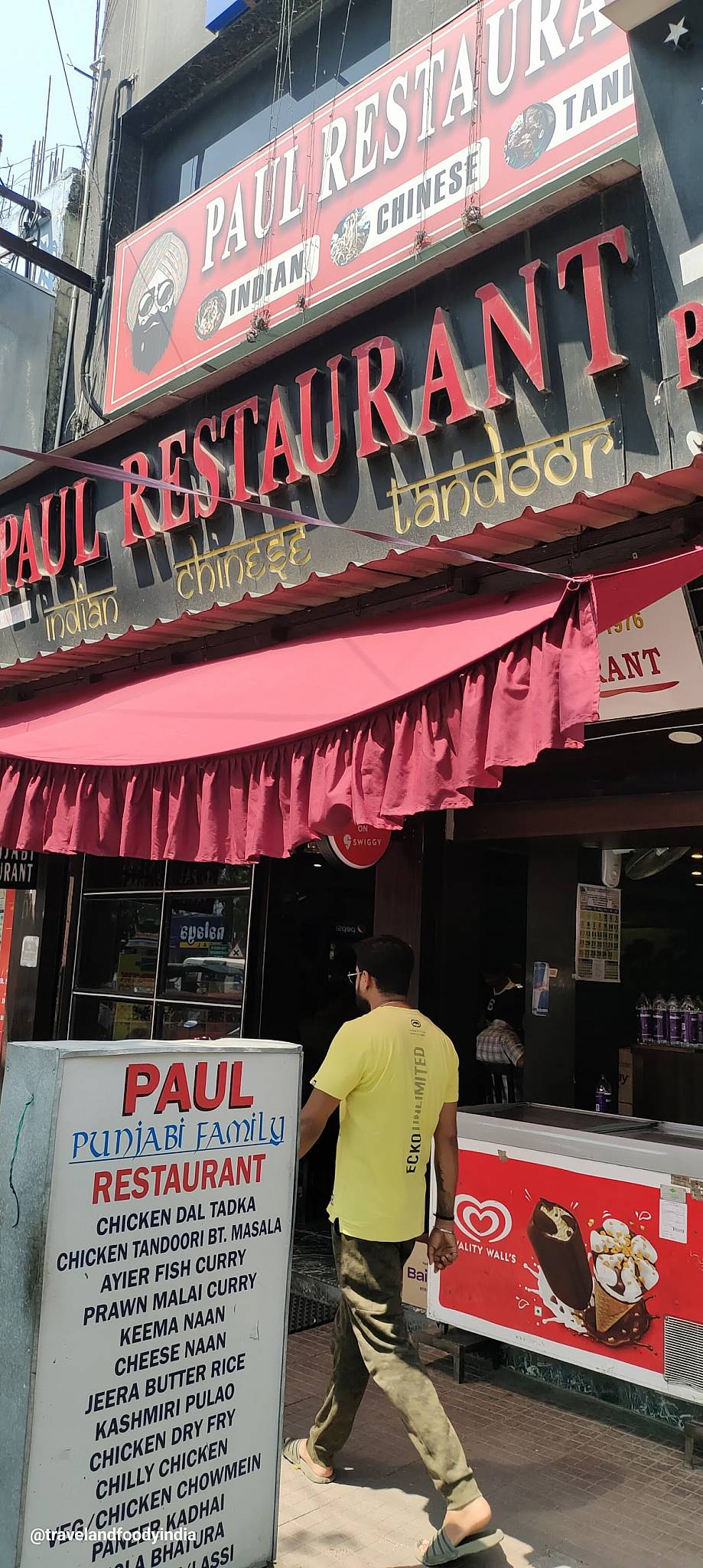 Paul Hotel & Restaurant menu