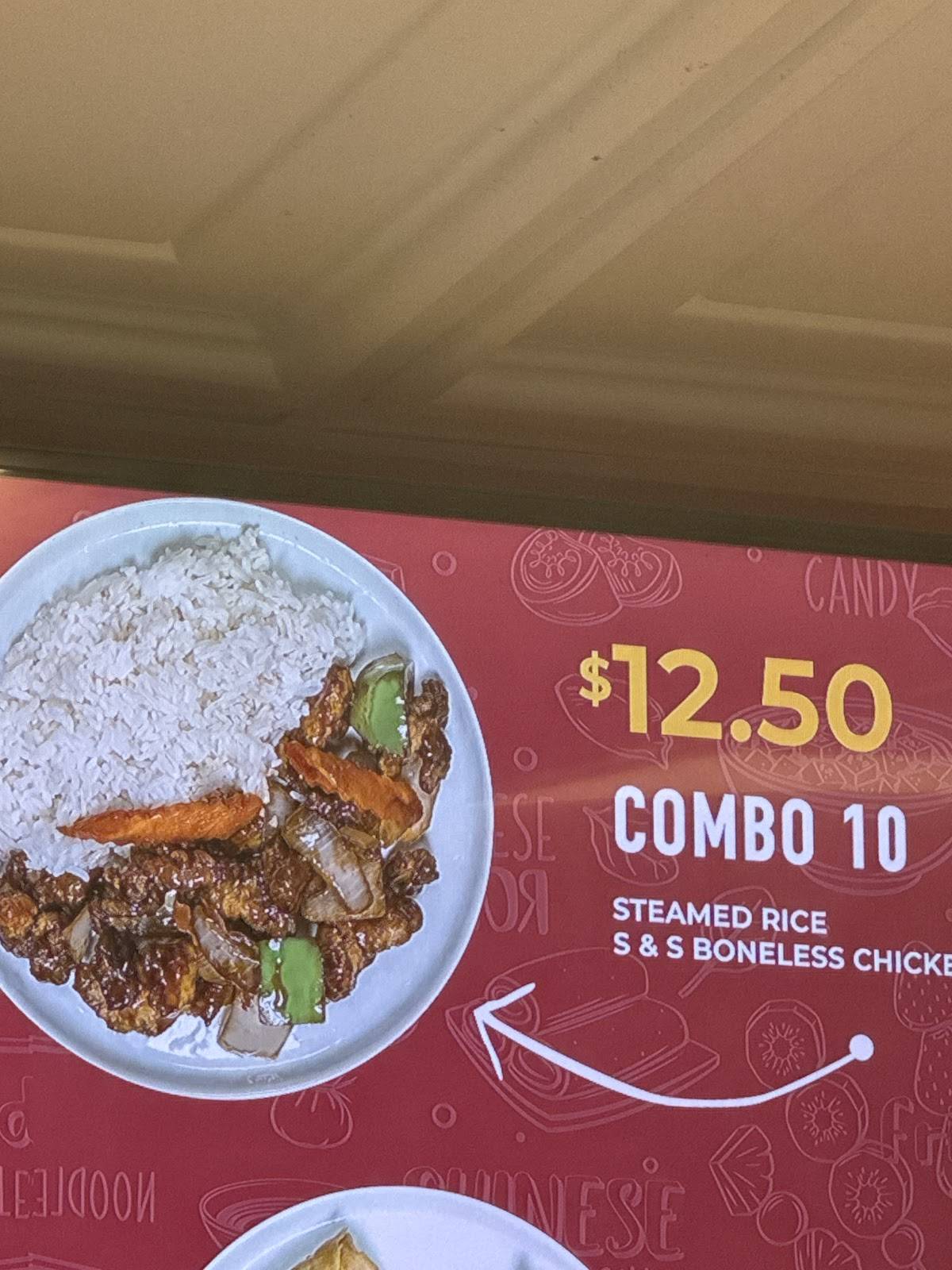 Menu de Peking Express since 1984