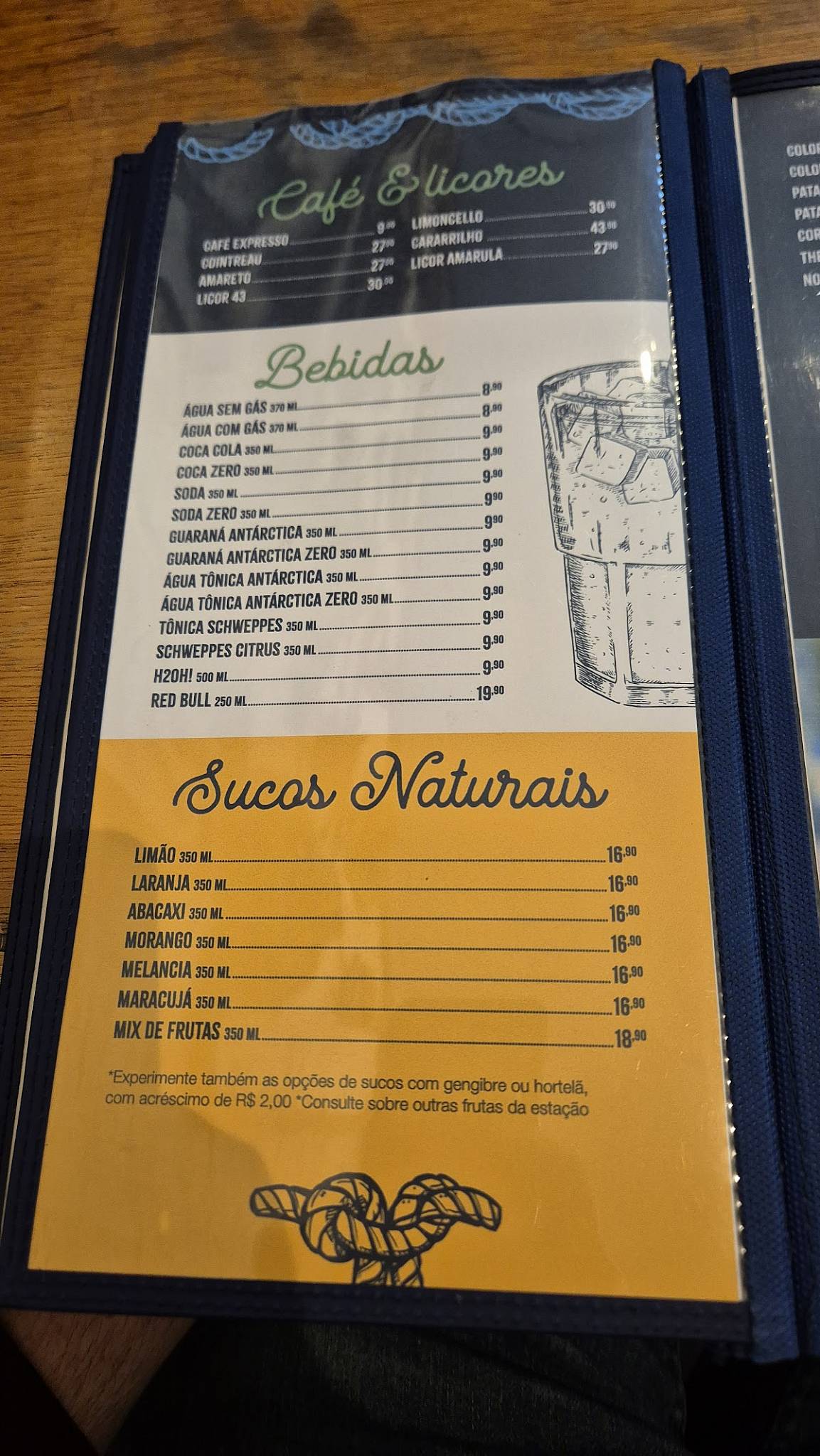 Petiskin do Bob cardápio