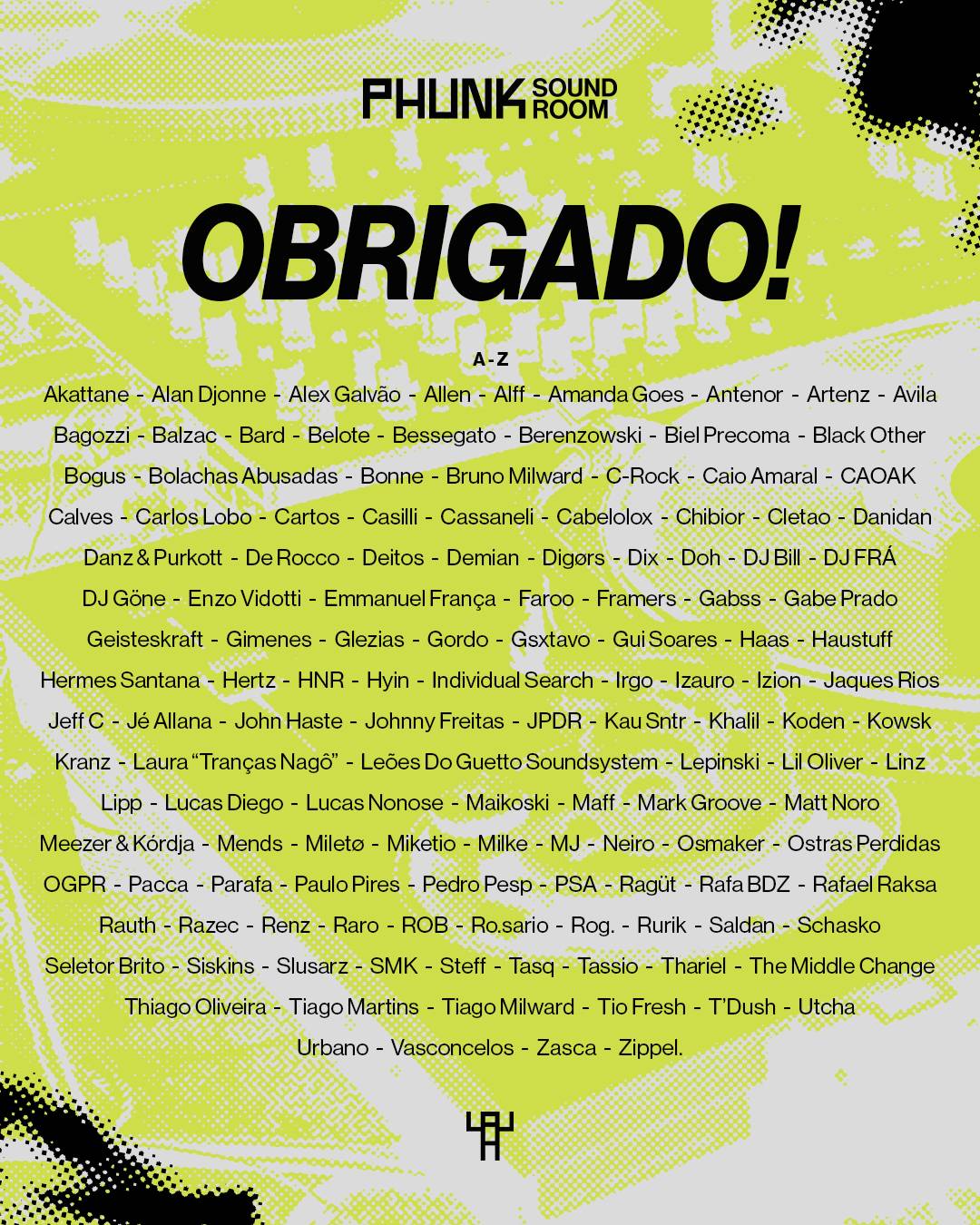 Phunk Sound Room cardápio