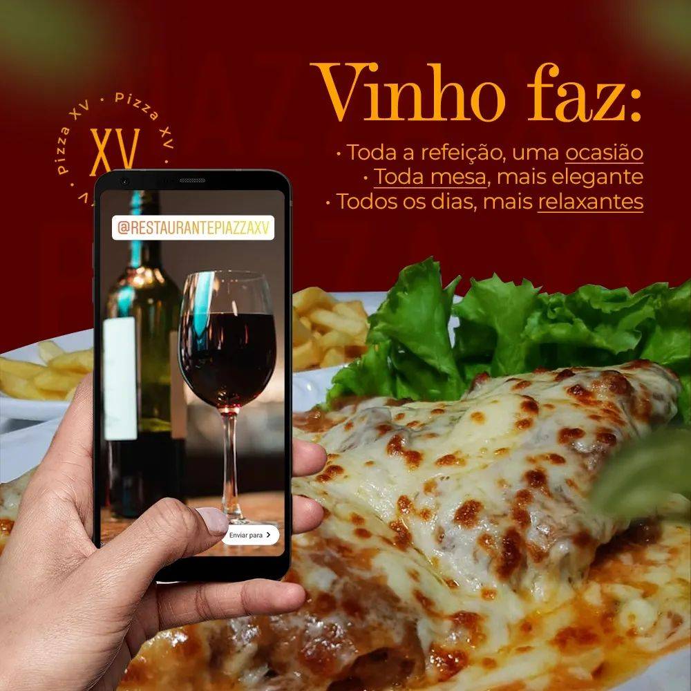 Piazza XV Restaurante cardápio