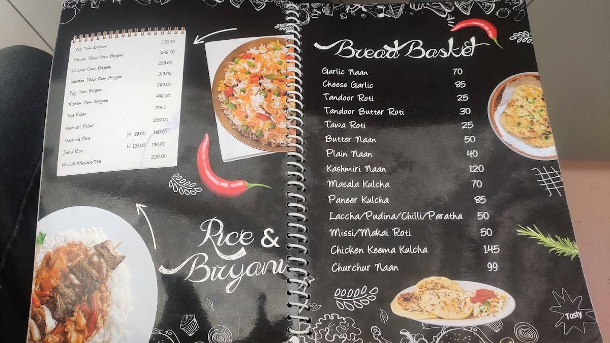 Pink Door menu