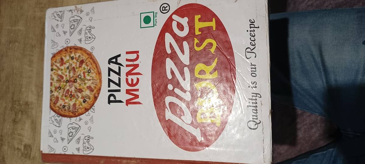 Pizza Burst Shalamar menu
