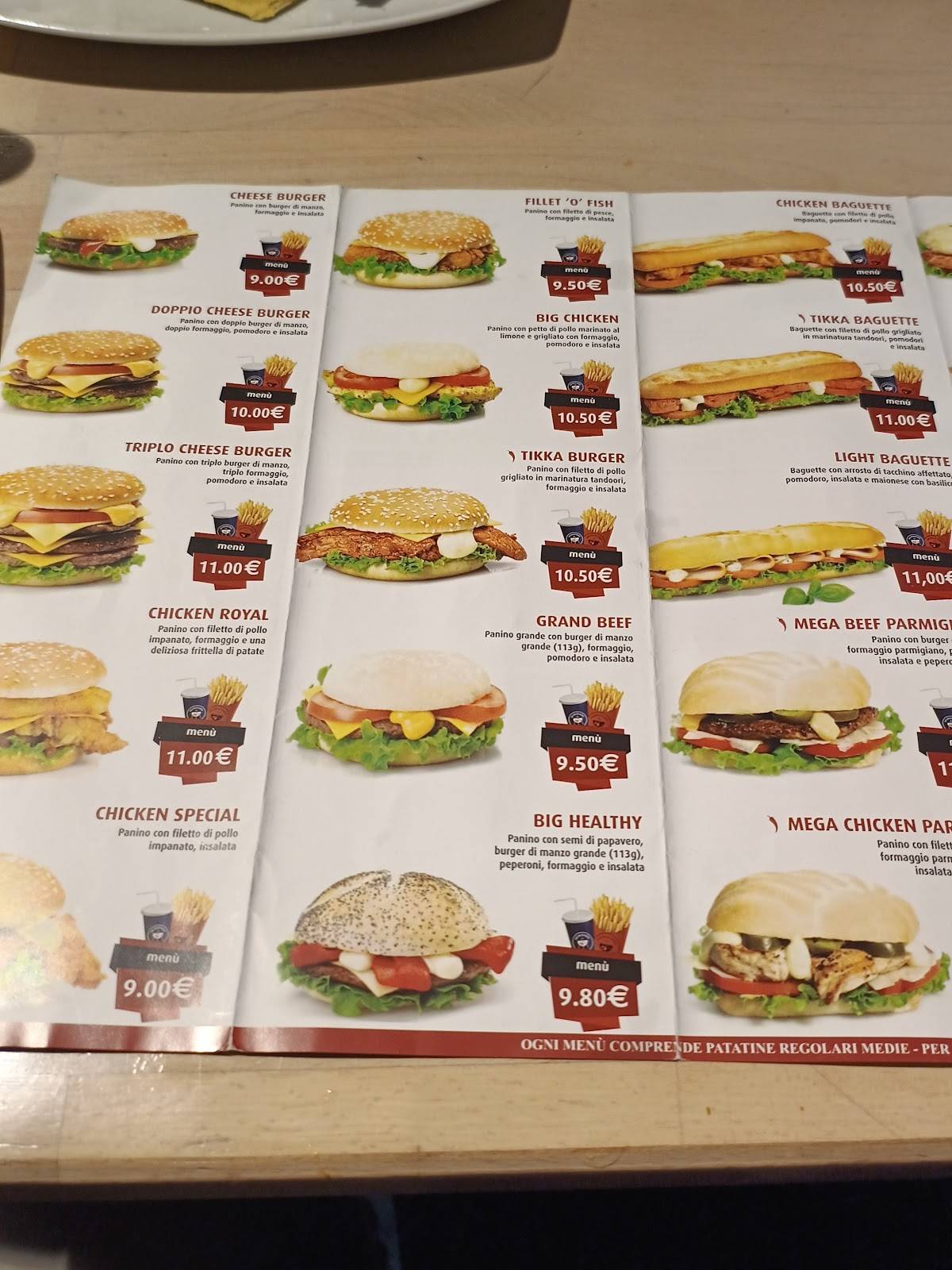 Menu di Pizza Express Sterzing 