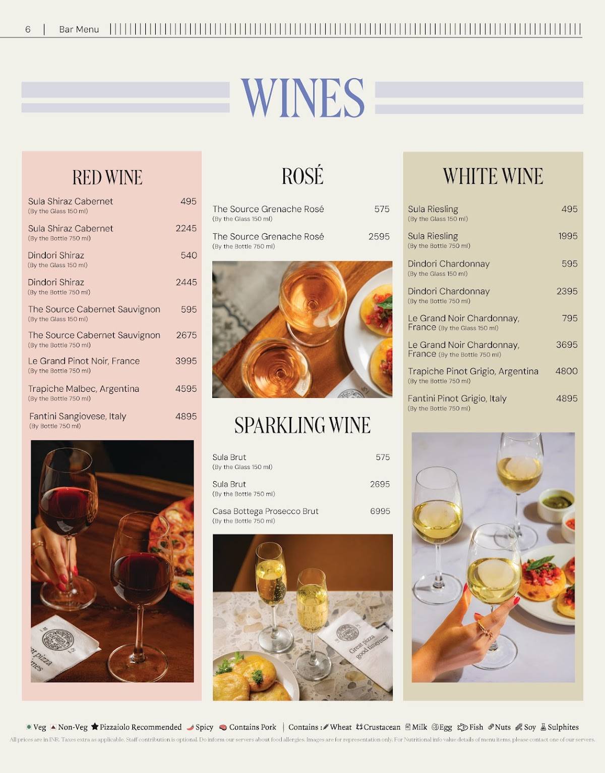 PizzaExpress menu