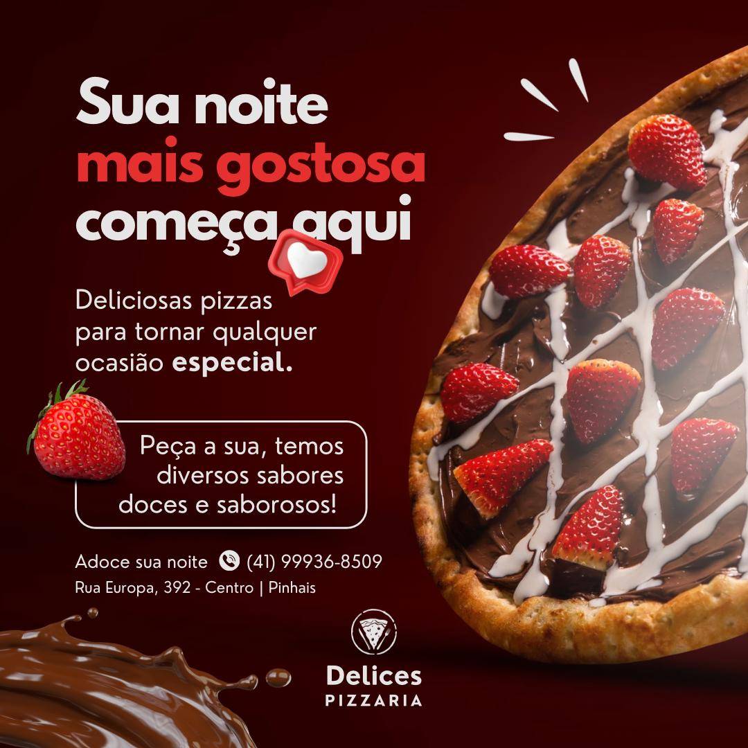 Pizzaria Delices Pinhais cardápio