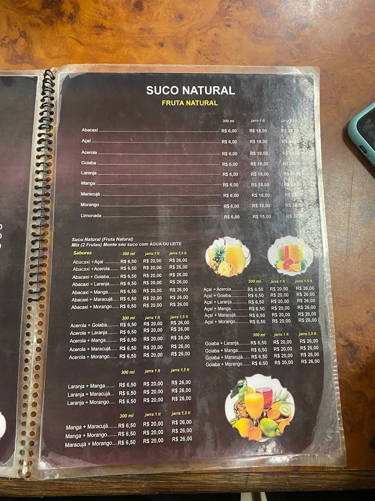 Pizzaria Guanabara cardápio