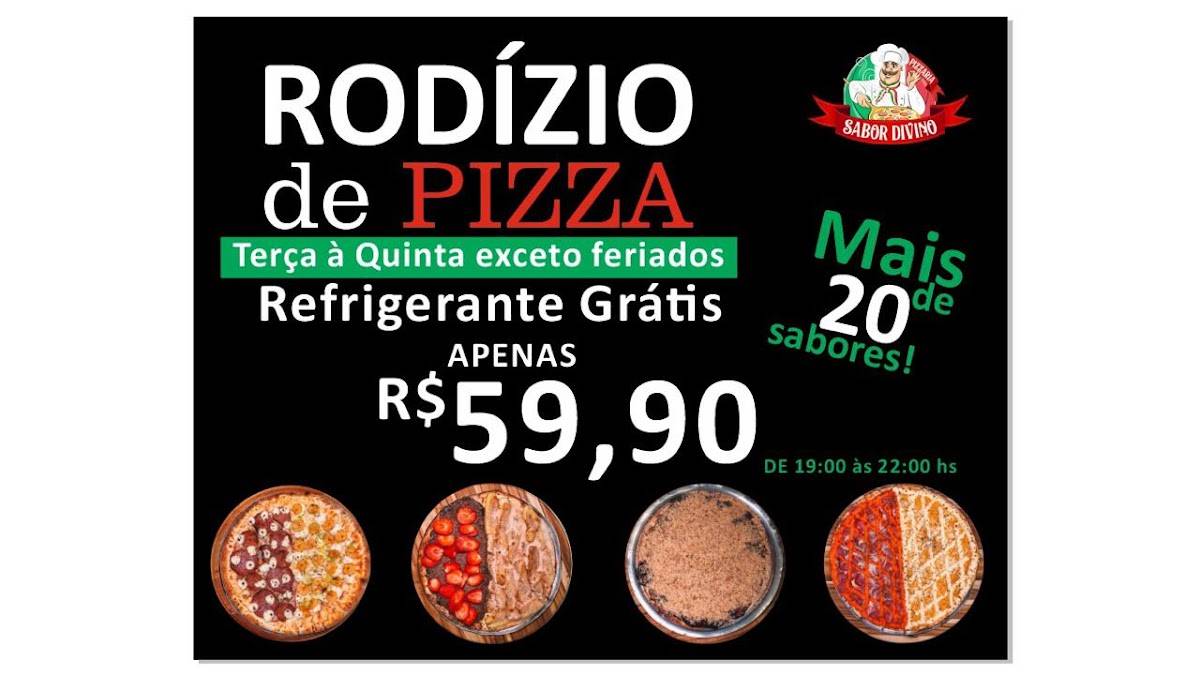 PIZZARIA SABOR DIVINO cardápio