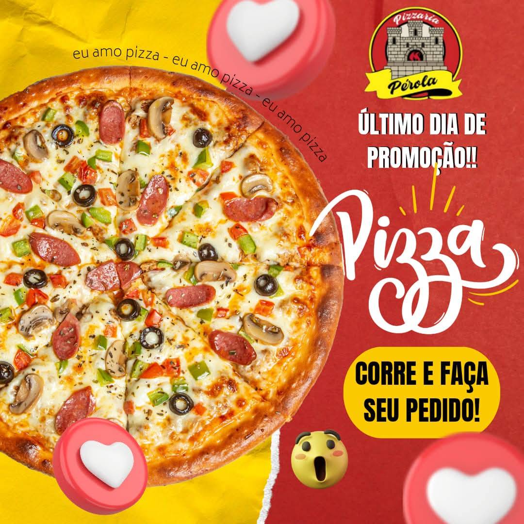 Pizzaria perola cardápio