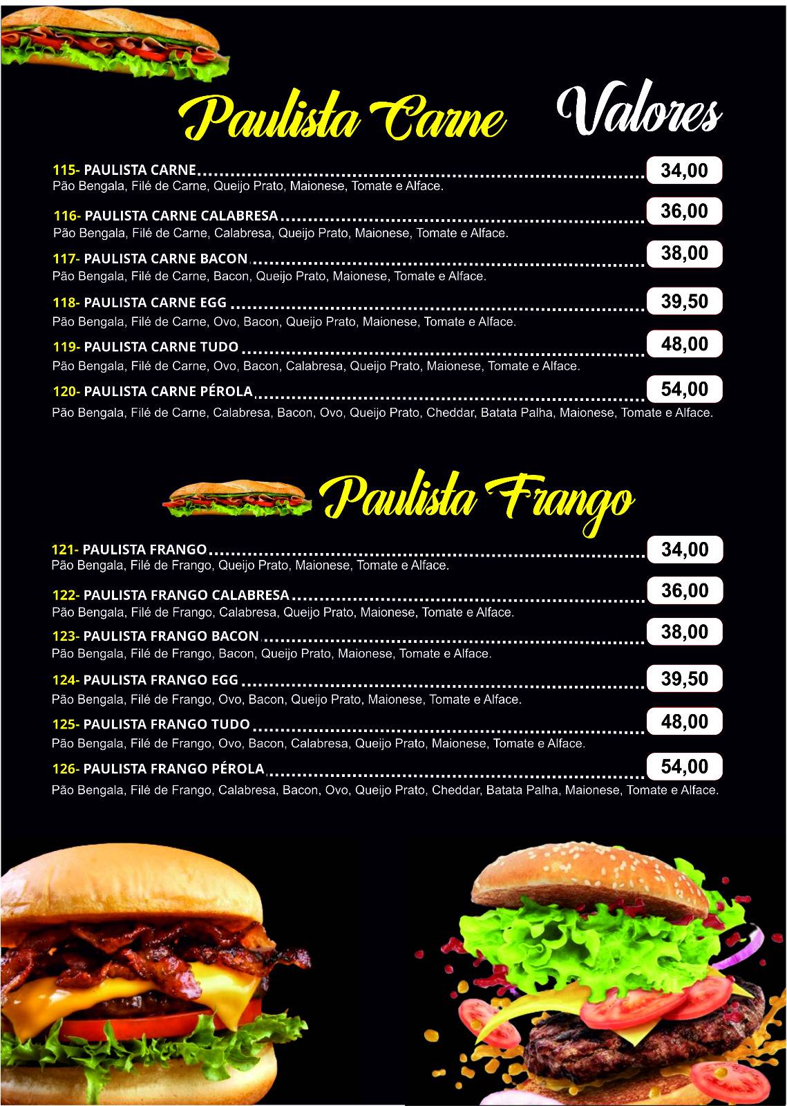 Pizzaria perola cardápio
