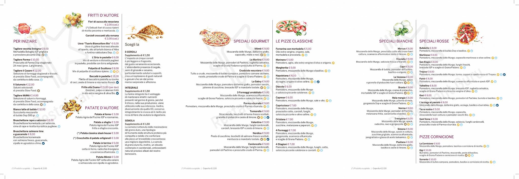 Damò Sapori & Salute in Taranto - Lunch Menu