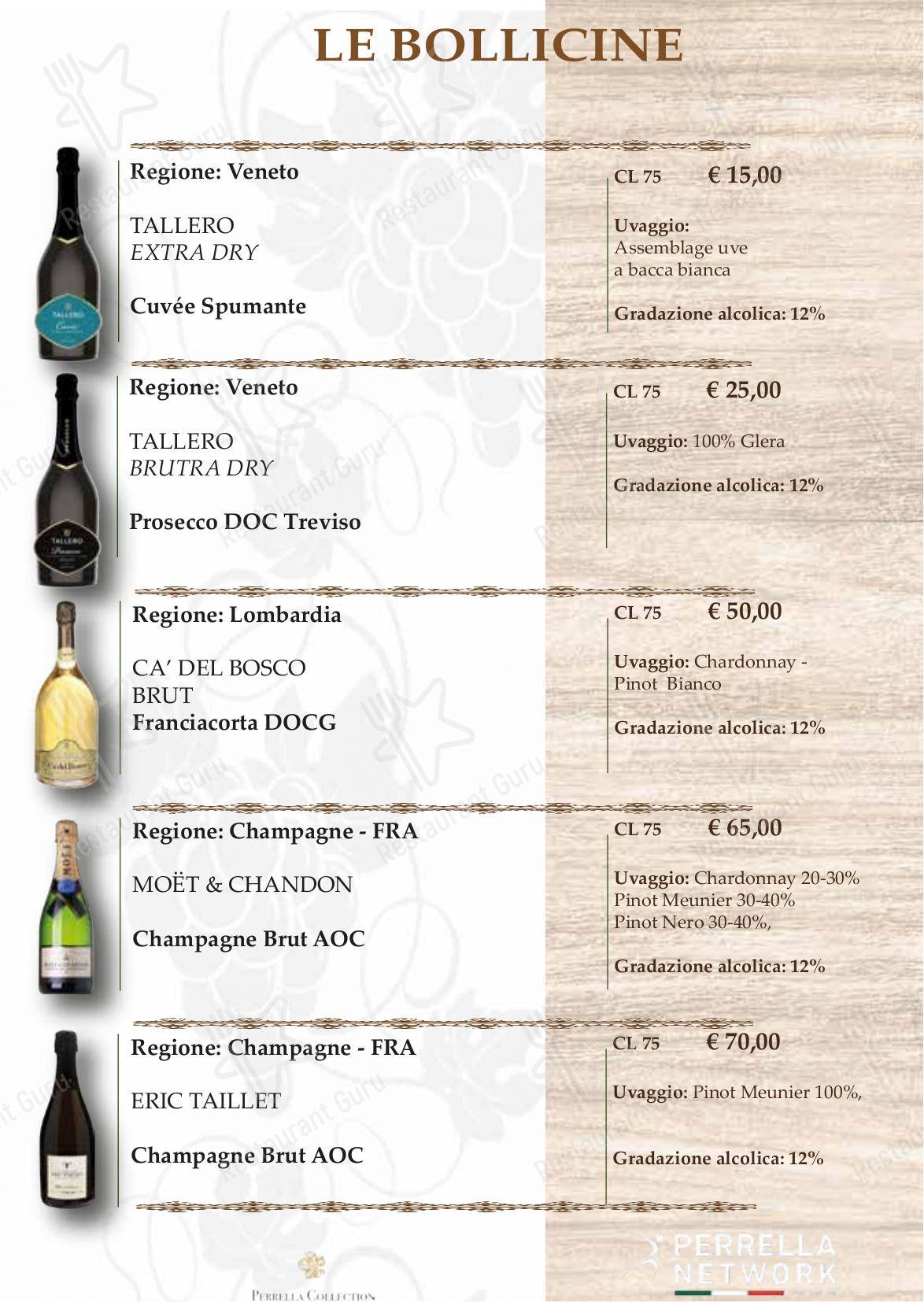 Menu di PalaPizza - Menu