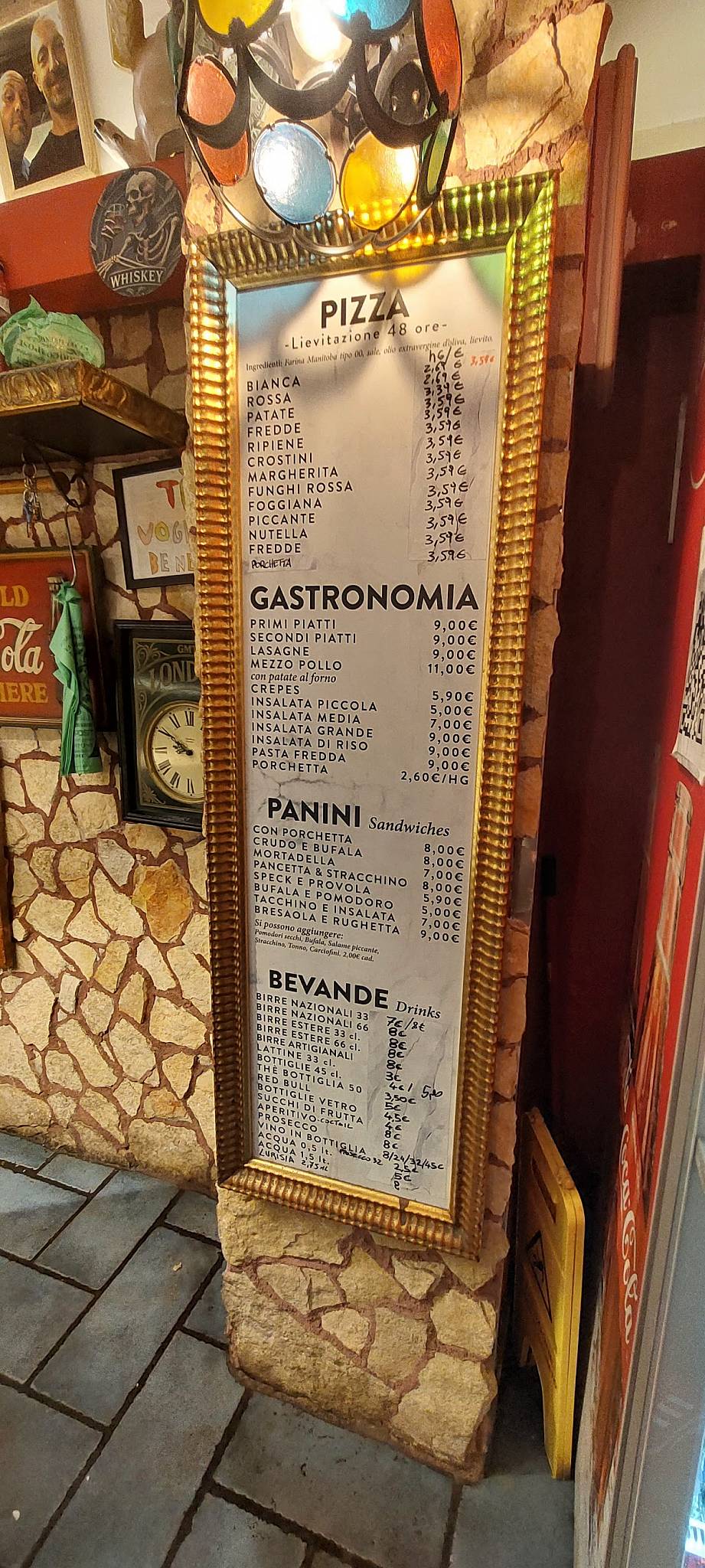 Menu di Quelli Della Pizza Roma 
