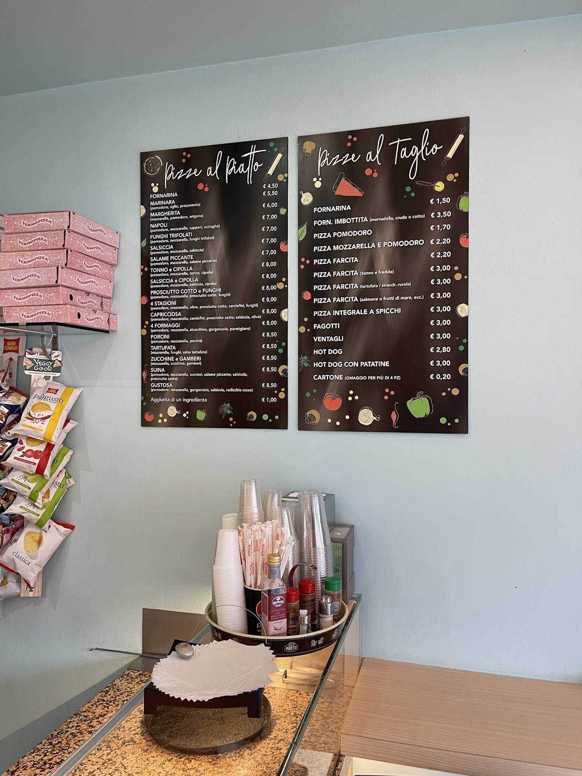 Menu di Pizzeria del 2000 