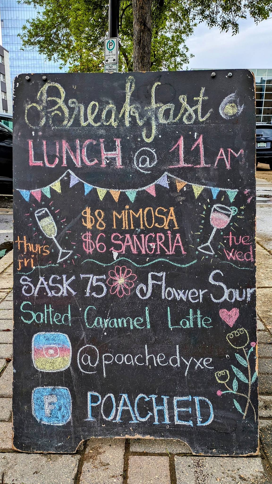 Menu de Poached Breakfast Bistro