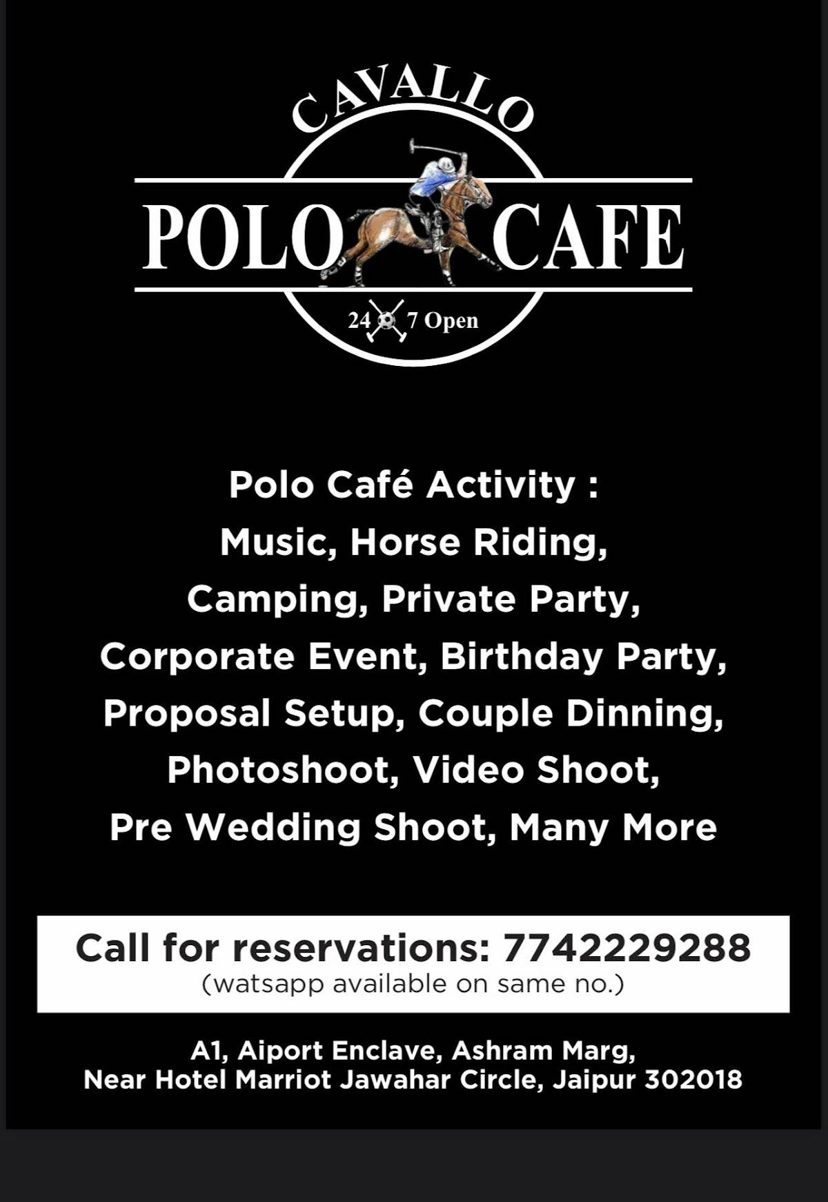 Polo Cafe menu