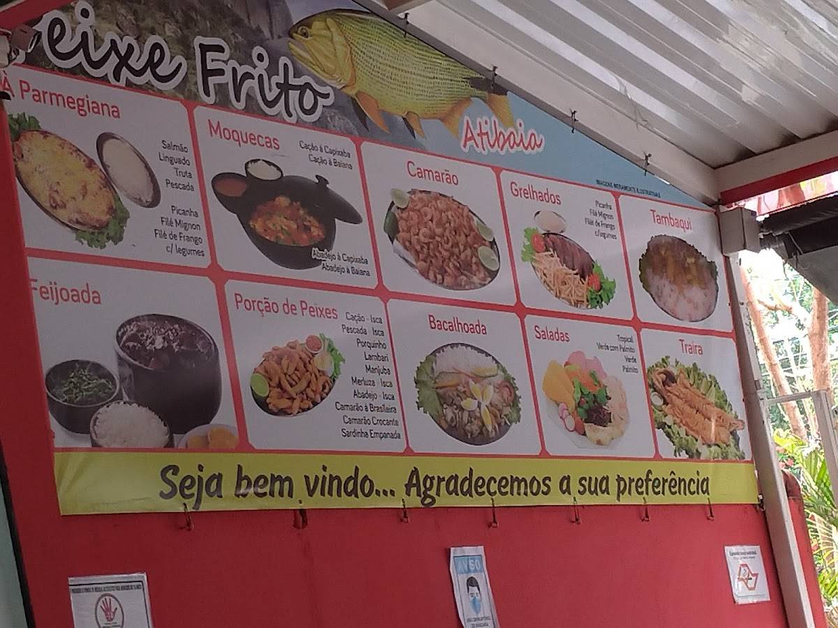 Ponto do Peixe Frito cardápio