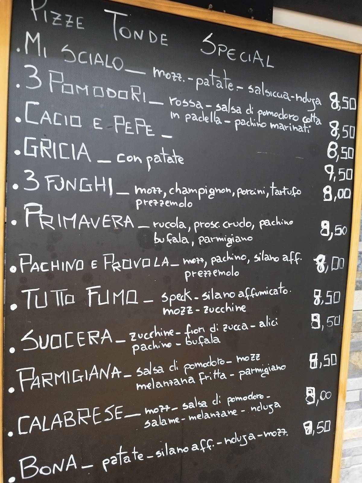 Menu di Popeye Pizza 
