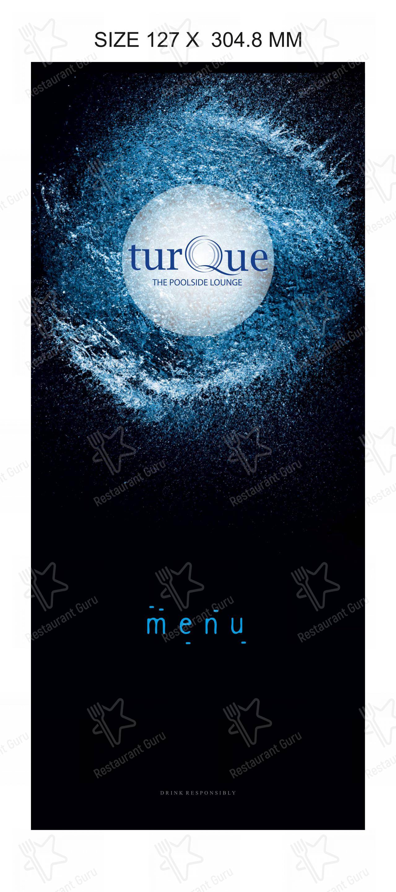 Menu bar for the Portico Restaurant restaurant