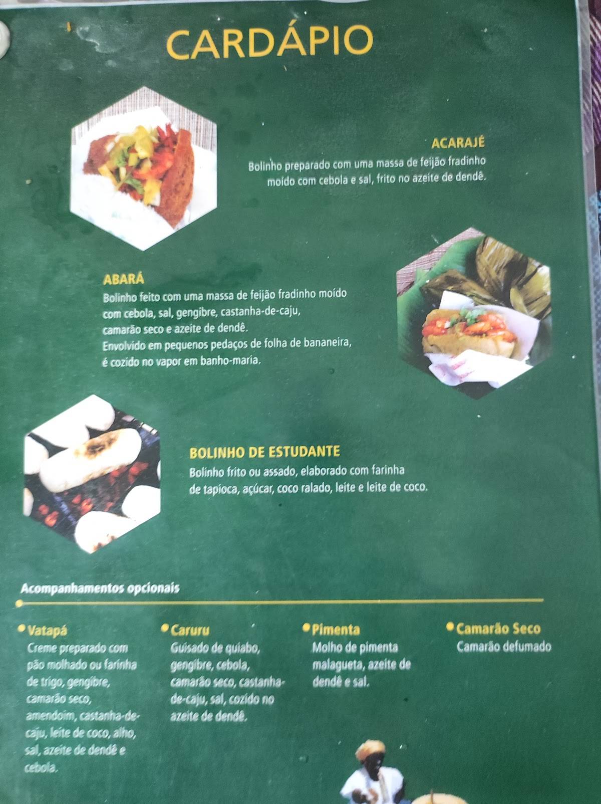 Acarajé Di Dó cardápio
