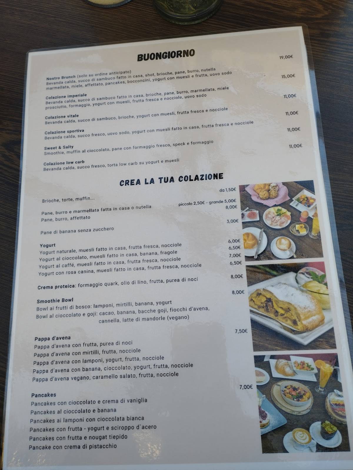 Menu di Cafe Treffpunkt 