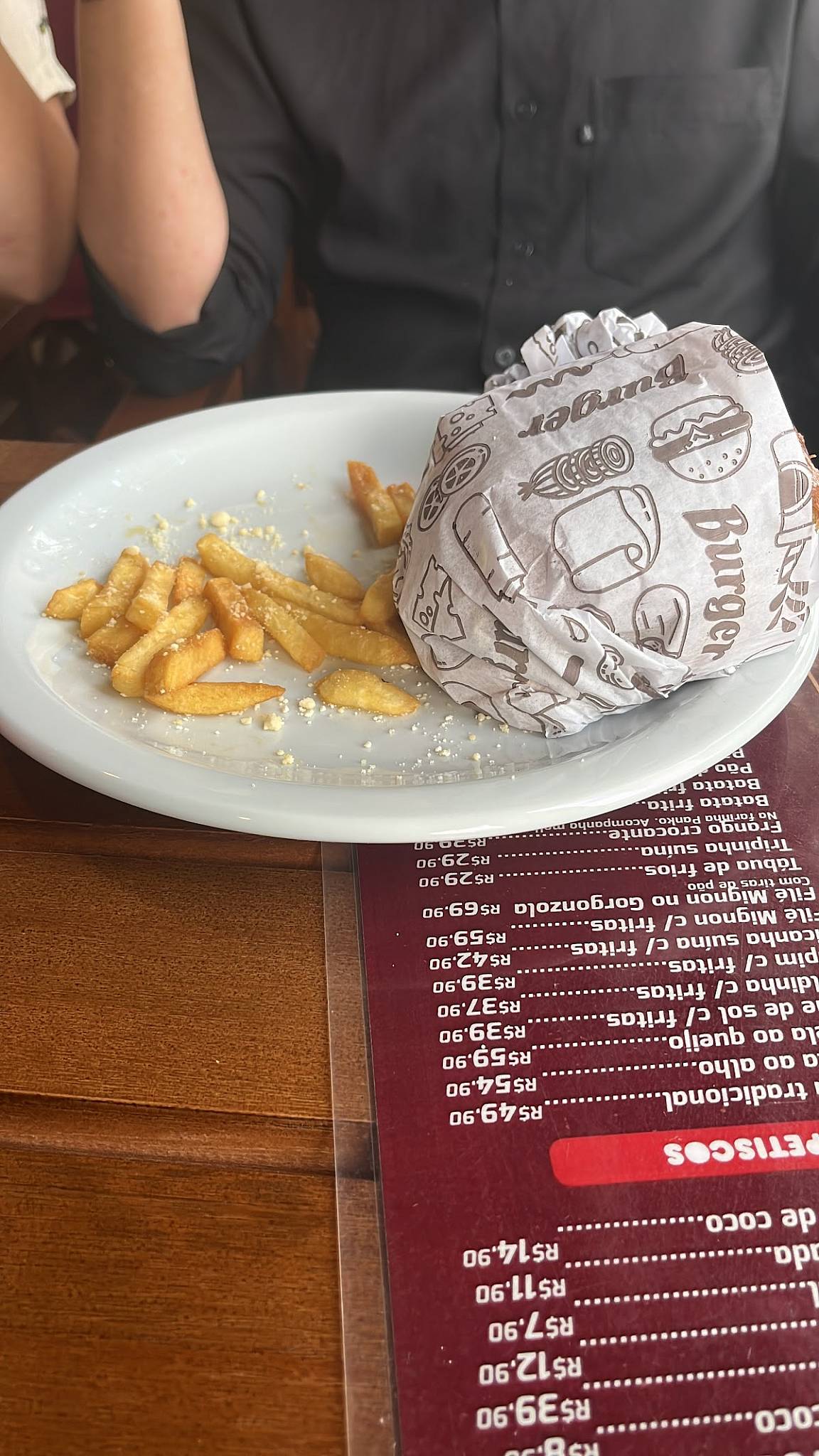 Costela do Matuto cardápio