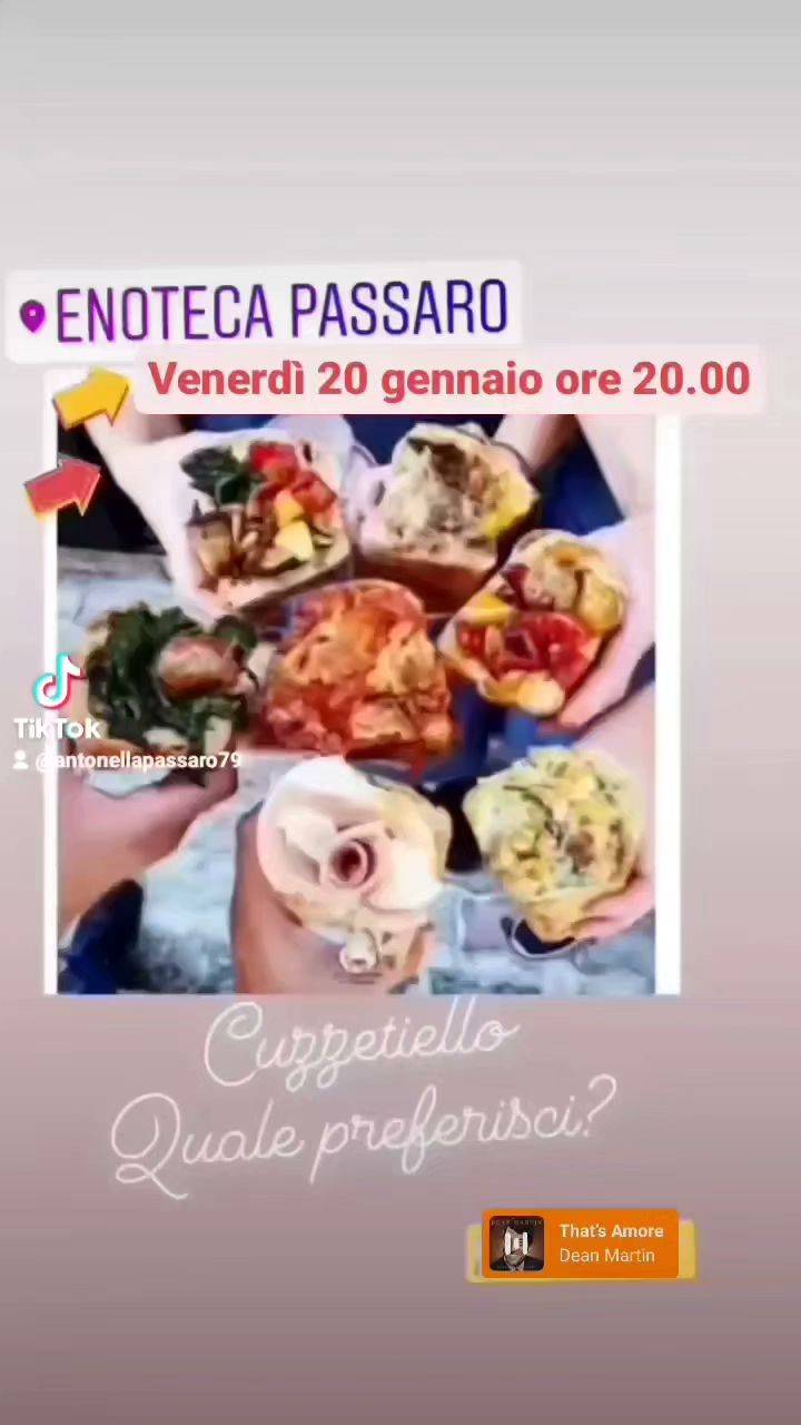 Menu di Enoteca Passaro 