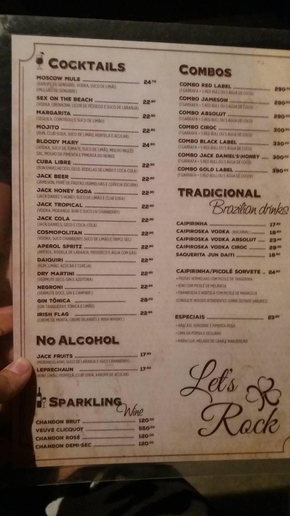 Jack Pub Sorocaba cardápio