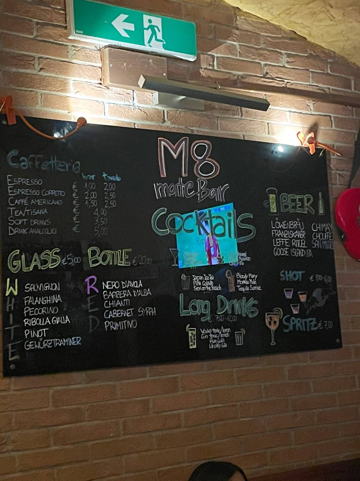 Menu di Mate Bar 