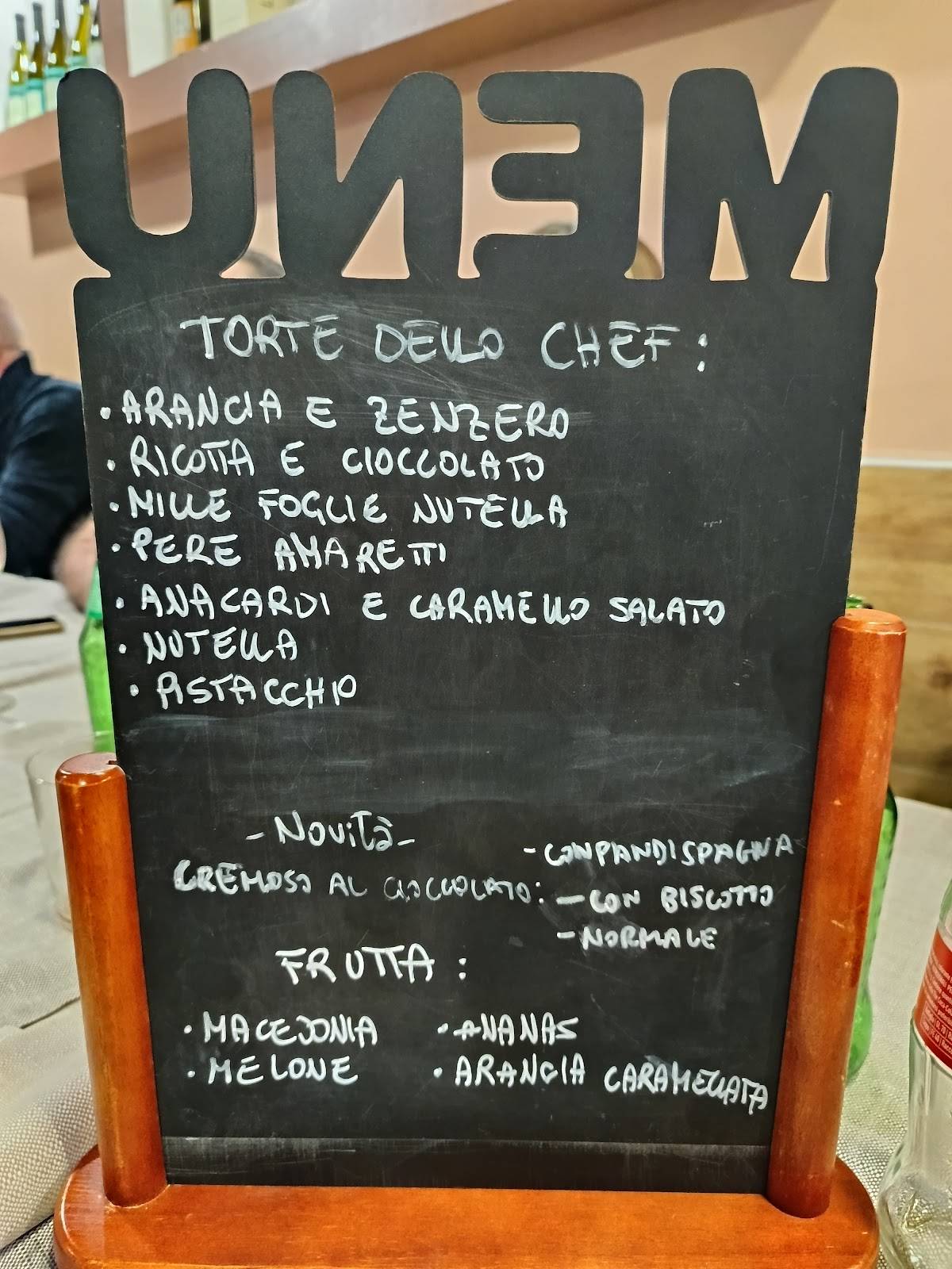 Menu di Pizzeria e ristorante a Rivoli Rigatony 