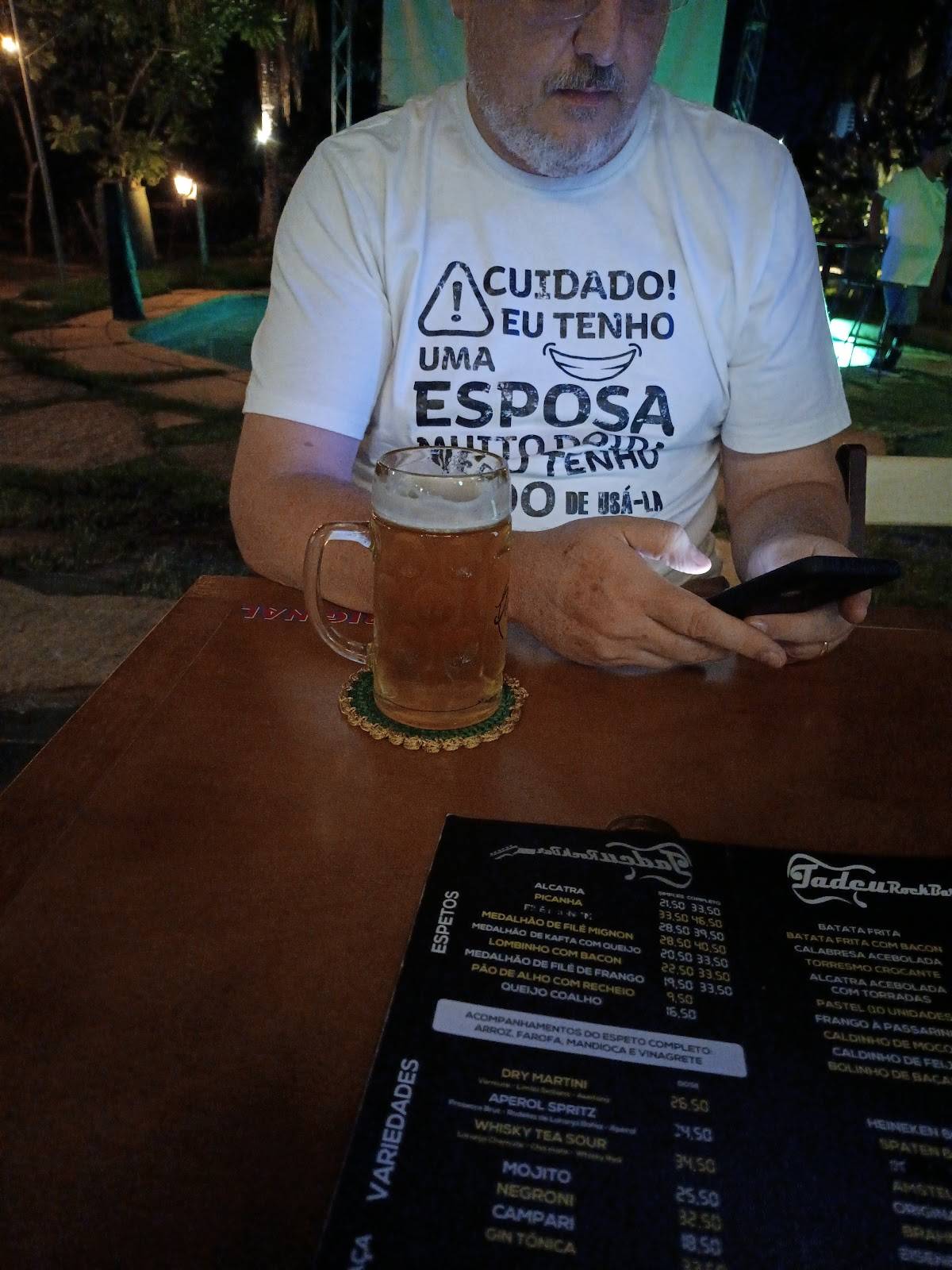 Tadeu Rock Bar cardápio