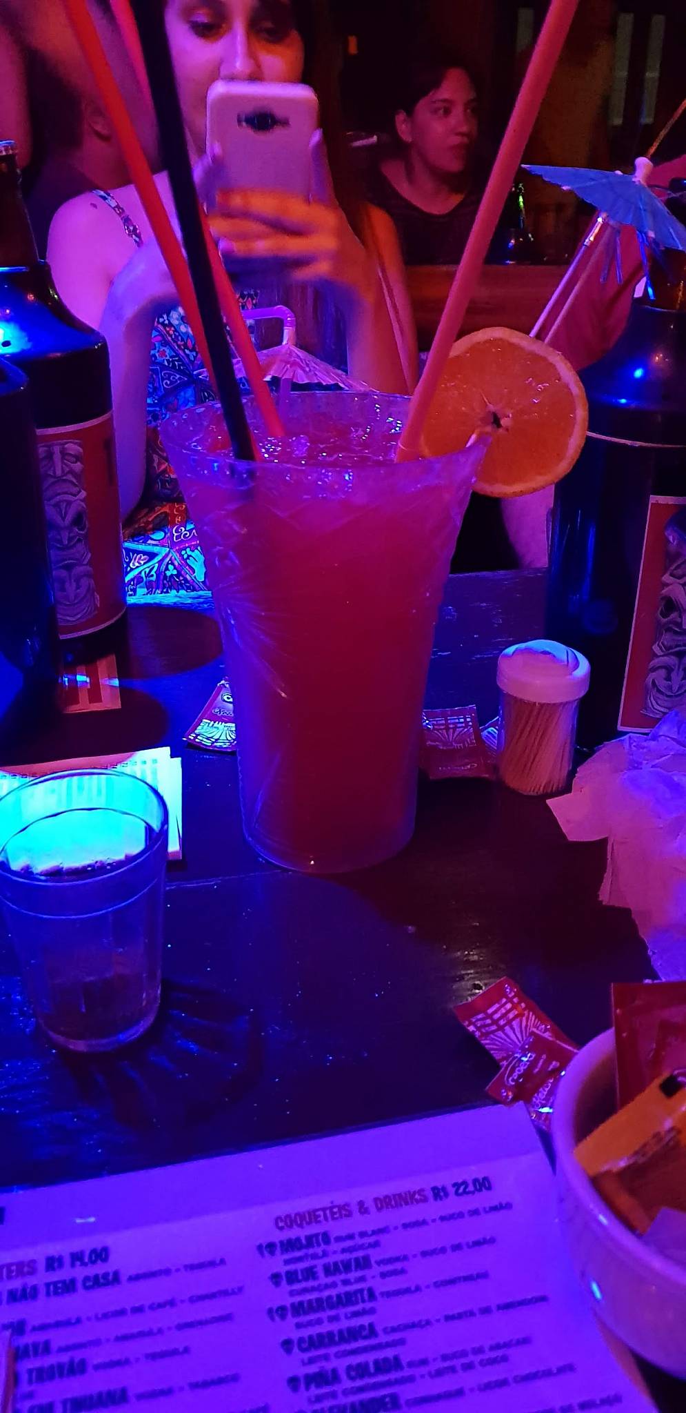 Totem Beach Bar cardápio