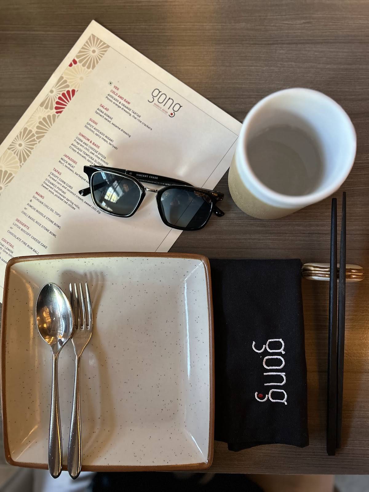 Gong Modern Asian Pune menu