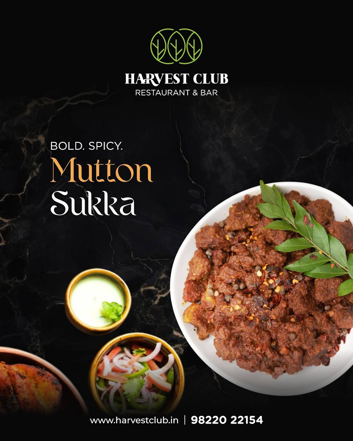 Harvest Club menu