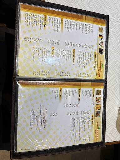 Kanha Veg menu