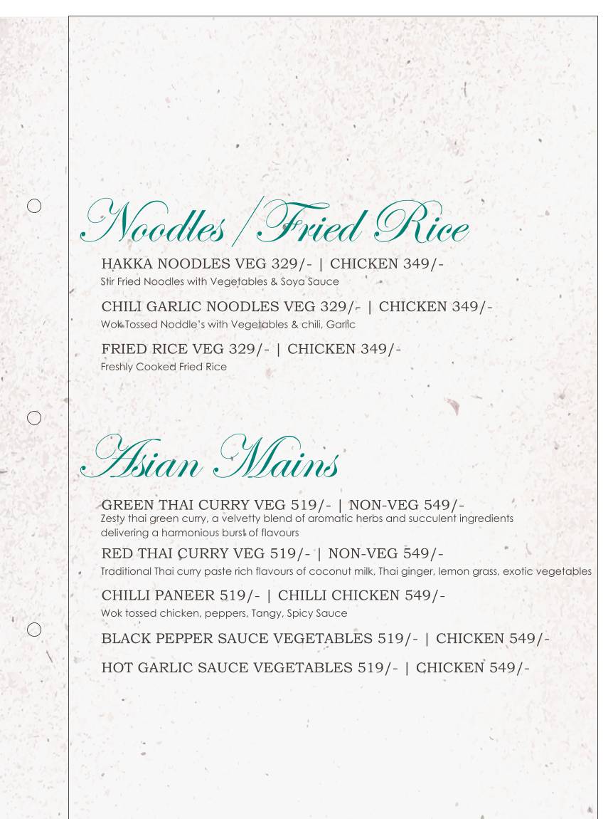 Punjabi By Nature menu